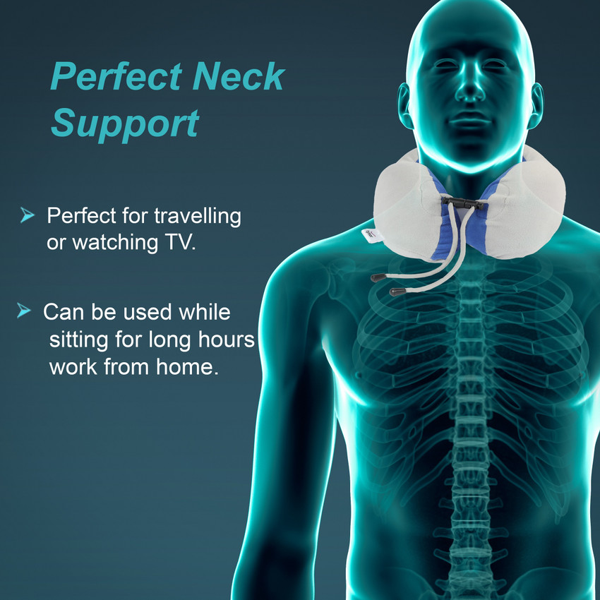 TYNOR Travel Pillow Urbane Grey Universal Size 1 Unit Neck