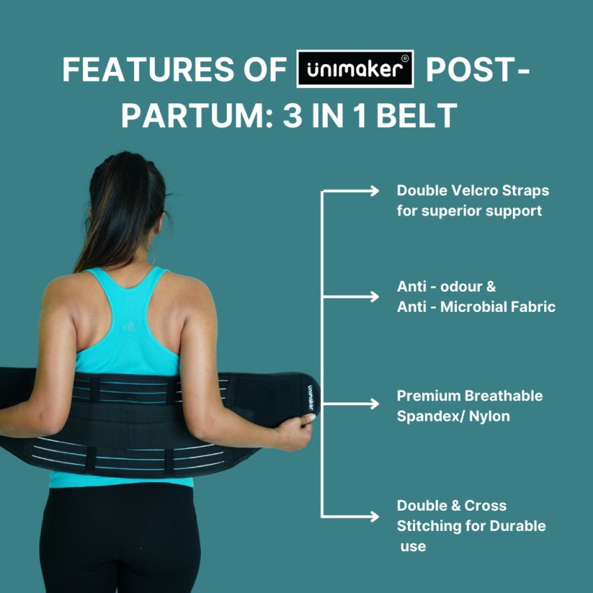 Unimaker 3 in 1 Postpartum Belly Support Recovery Belt– Postpartum