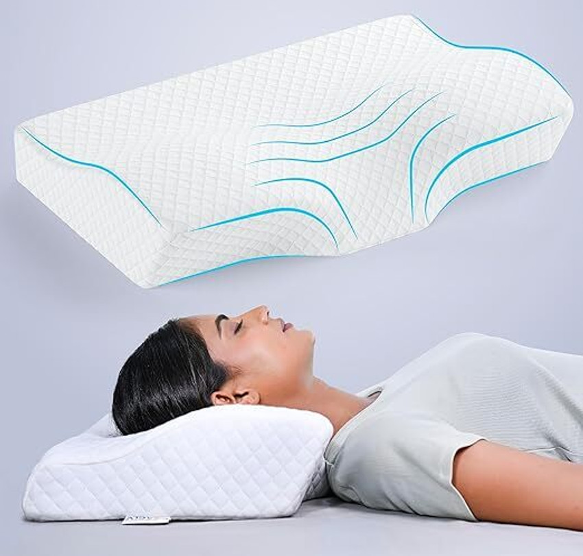 Orthopaedic contour memory foam pillow top