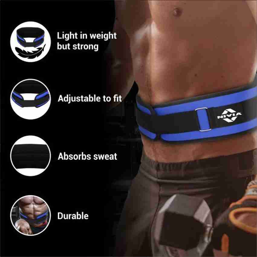 Buy NIVIA Gym Belt Back Lumbar Support Online at Best Prices in