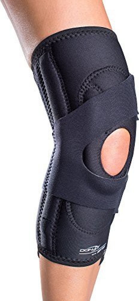 Donjoy Lateral J Patella Knee Support Brace With Hinge: Neoprene
