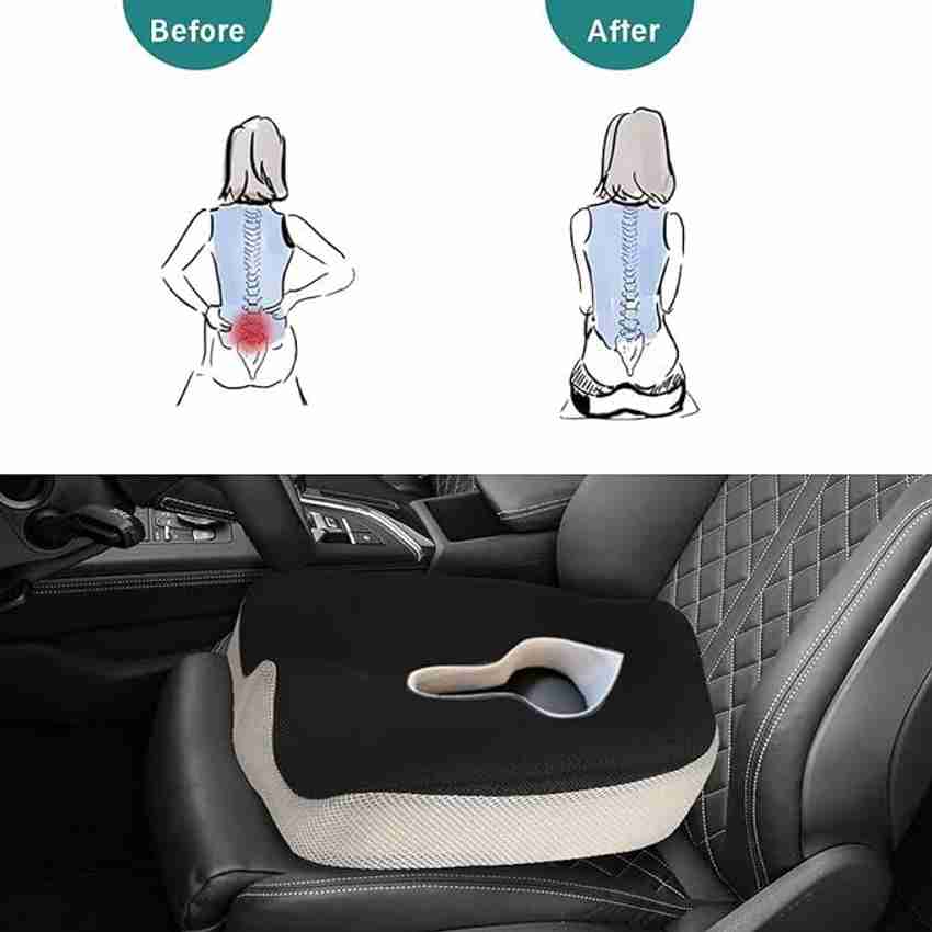 Firm car store seat cushion