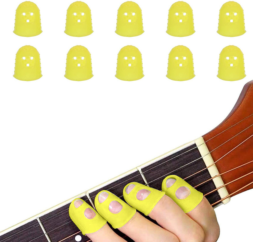PROBEROS Guitar Finger Protector 20mm Silicone Guitar Fingertips