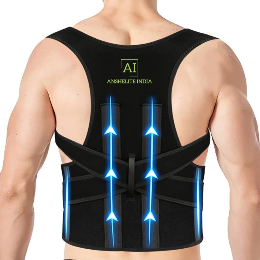 Anshelite INDIA Posture Corrector Belt, Shoulder Belt for men and women  Back Pain Relief Back / Lumbar Support - Buy Anshelite INDIA Posture Corrector  Belt
