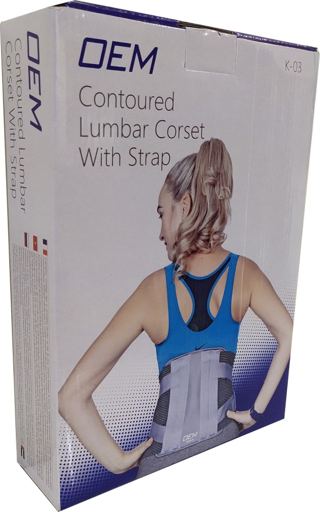 United Medicare OEM Contoured Lumbar Corset With Strap Back / Lumbar  Support - Buy United Medicare OEM Contoured Lumbar Corset With Strap Back /  Lumbar Support Online at Best Prices in India 