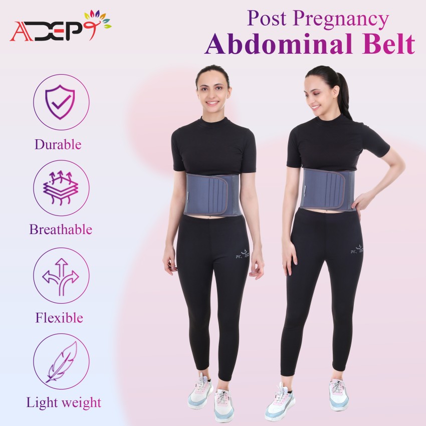 ADEPT Abdominal Belt after delivery Tummy Reduction Trimmer Belly Slimming  Binder for Women post pregnancy belt