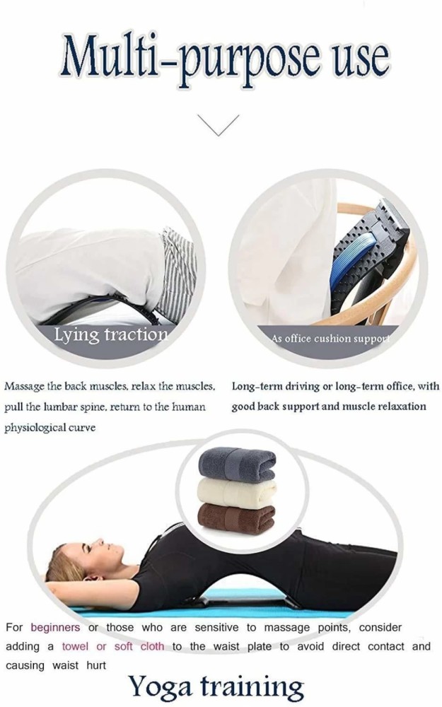 Back Stretcher Pillow for Pain Relief Back Neck Support Spine