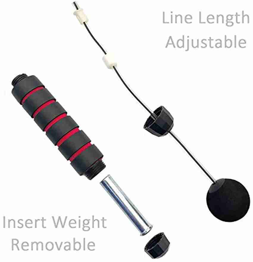 ANVIN Weighted Ropeless Jump Rope Only Handles No Line Skipping