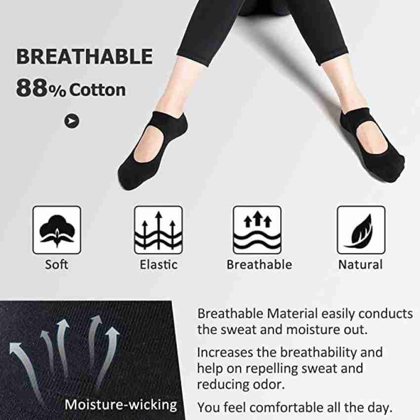 My HomesWorld Yoga Socks for Women Non-Slip Grips & Straps Foot Support -  Buy My HomesWorld Yoga Socks for Women Non-Slip Grips & Straps Foot Support  Online at Best Prices in India 
