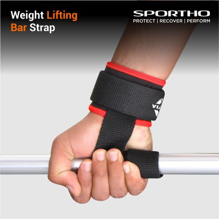 Weight lifting bar sale straps