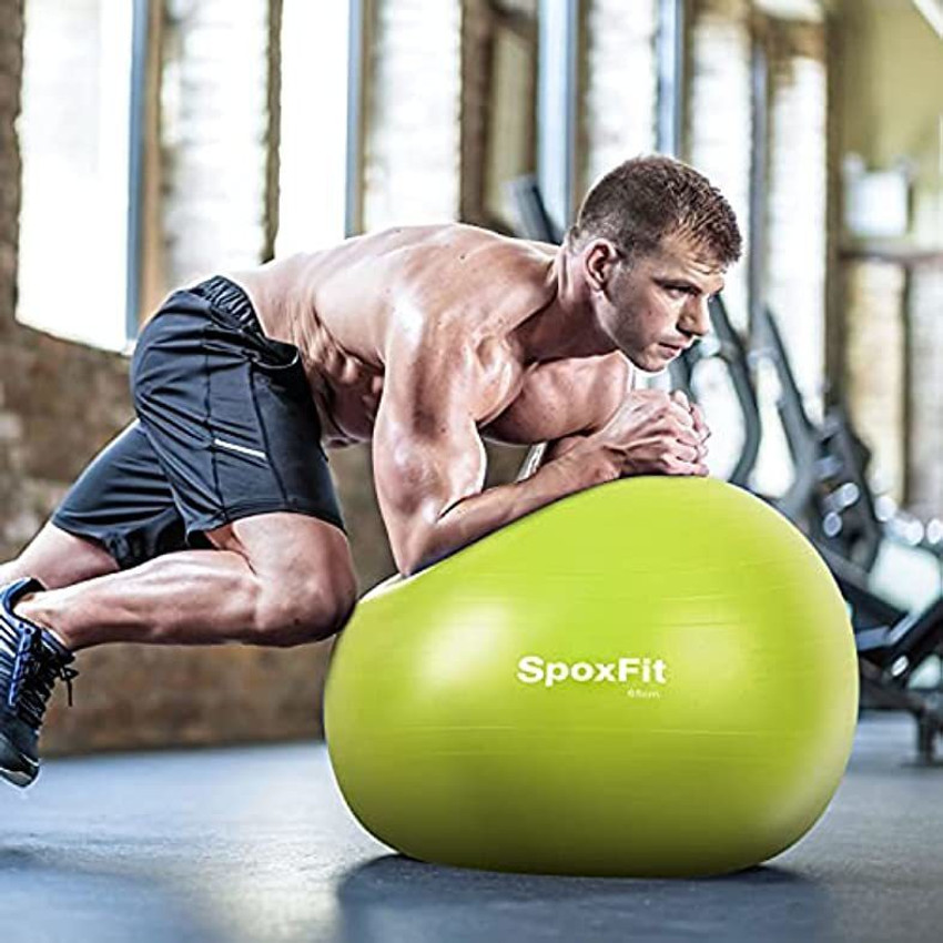 Yoga ball chair exercises on sale