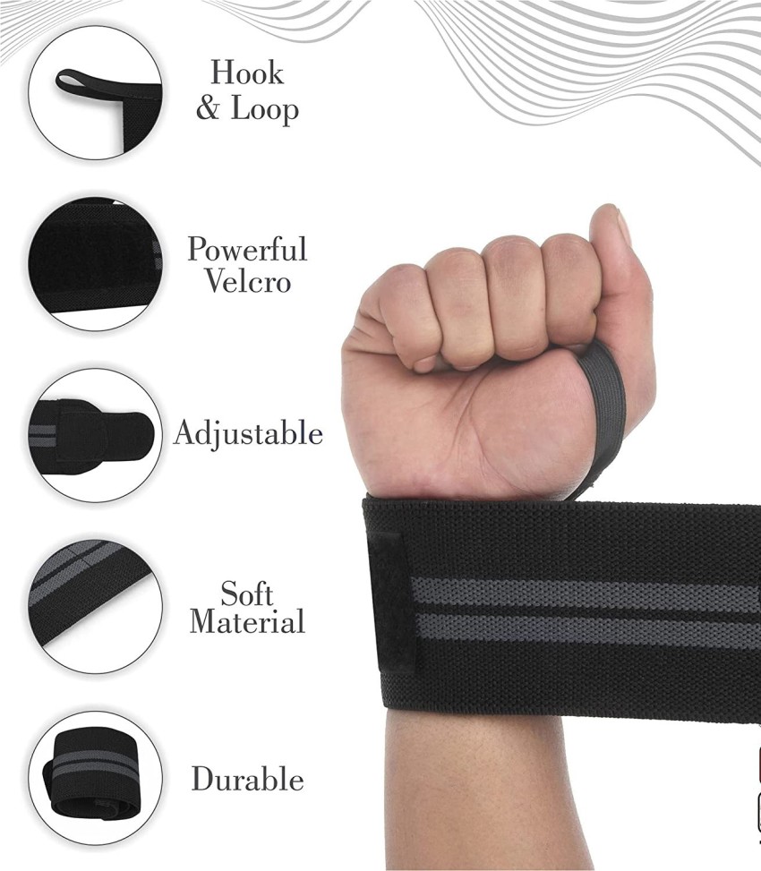 Power Wrap Wrist Brace, Left Black