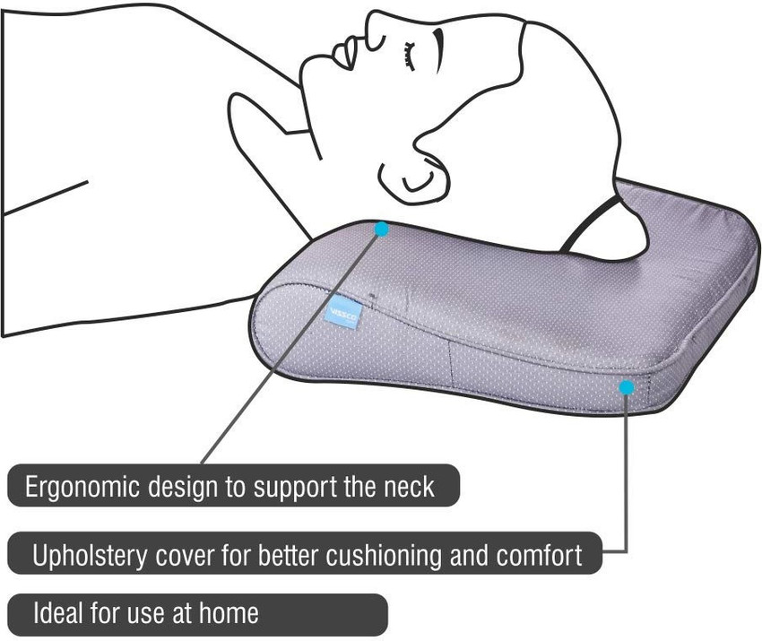 VISSCO LIV CERVICAL PILLOW 0307 DELUXE SIZE UNIVERSAL Neck