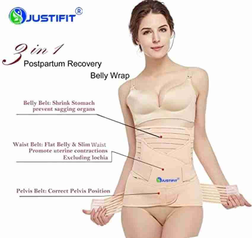 JUSTIFIT post pregnancy belt after delivery for tummy reduction for women  Back / Lumbar Support - Buy JUSTIFIT post pregnancy belt after delivery for  tummy reduction for women Back / Lumbar Support