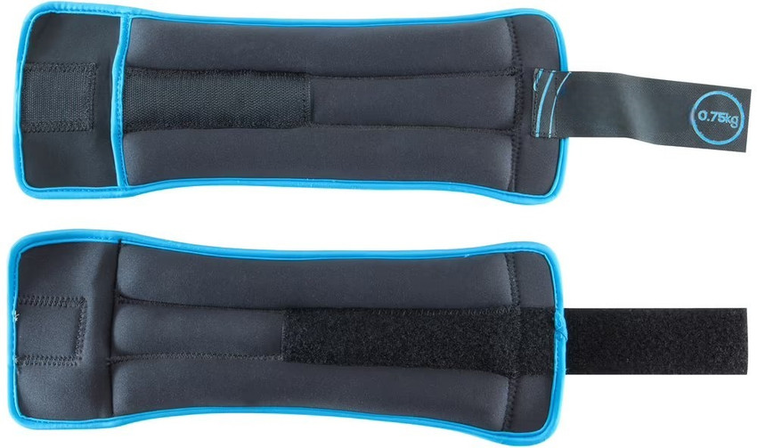 dynamics Decathlon Gym Ankle Weights Twin Pack 0.75Kg Pack Of