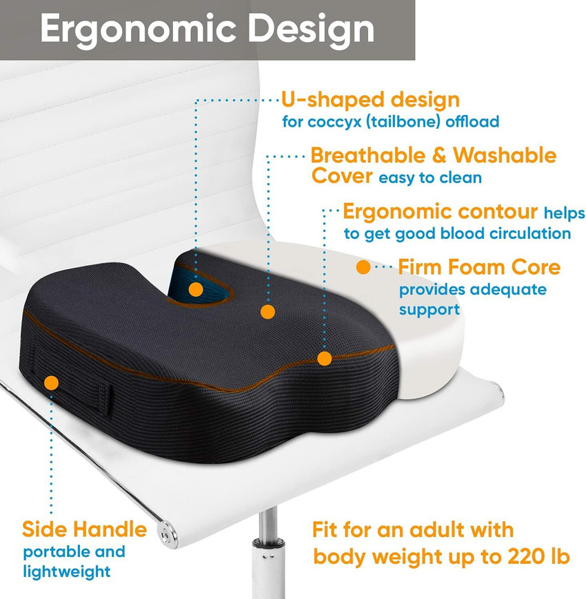 Ergonomic butt pillow cheap