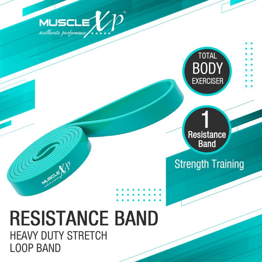 Buy MuscleXP DrFitness+ Resistance Loop Band Set of 5, Exercies Bands For  Men & Women, Legs, Yoga, Body Bilding, Stretching, Toning Workout, Squats  Exercise Usable in-Home & Gym Online at Best Prices