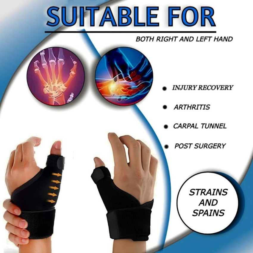 Elastic Wrist Brace & Wrist Palm Splint Best For Sprains, Strains