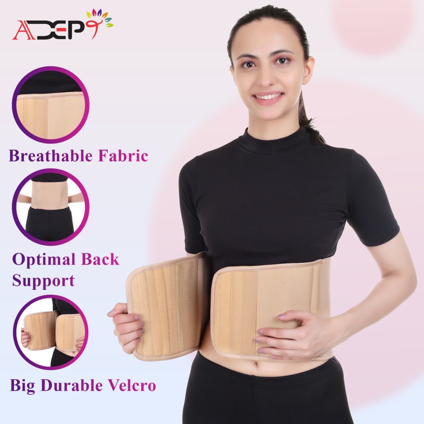 Buy PharmEasy Abdominal Belt After Delivery For Tummy Reduction Waist Belt  For Women And Men Belt For Back Pain Relief Lumbar Support Lower Back Pain  Relief Postpartum Maternity Belt After Delivery- Universal