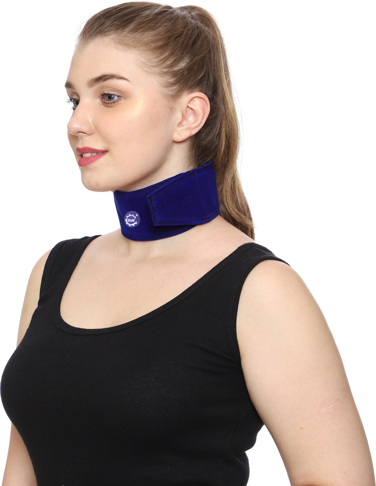 GHK Magnetic Cervical Belt for Complete Relief Unisex Navy Blue Neck Support Buy GHK Magnetic Cervical Belt for Complete Relief Unisex Navy Blue Neck Support Online at Best Prices in India Fitness