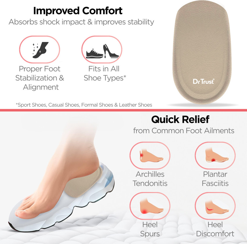 Dr Trust USA Orthopedic Gel Heel Pads 372 UK 5 11 Relief Plantar Fasciitis Heel Spurs Heel Support Buy Dr Trust USA Orthopedic Gel Heel Pads 372 UK 5 11 Relief Plantar