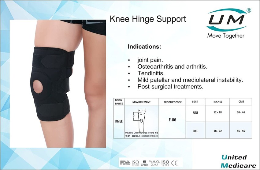 Pull Ups Ligament Injuries Hinge Knee Brace, for Knee Support at Rs 1500 in  Palwal