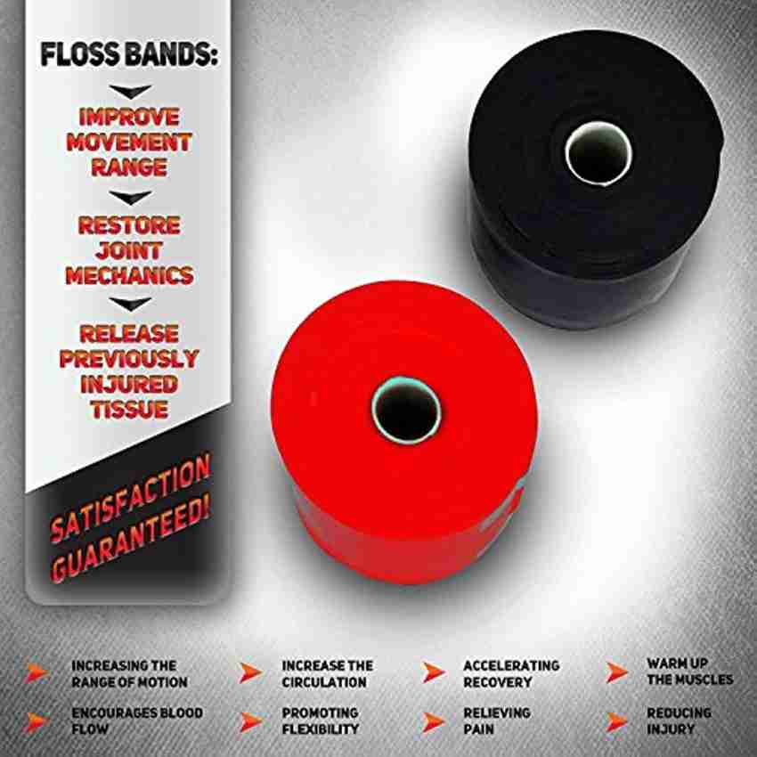 WODFitters Floss Bands for Compression, Mobility and Tack and Flossing