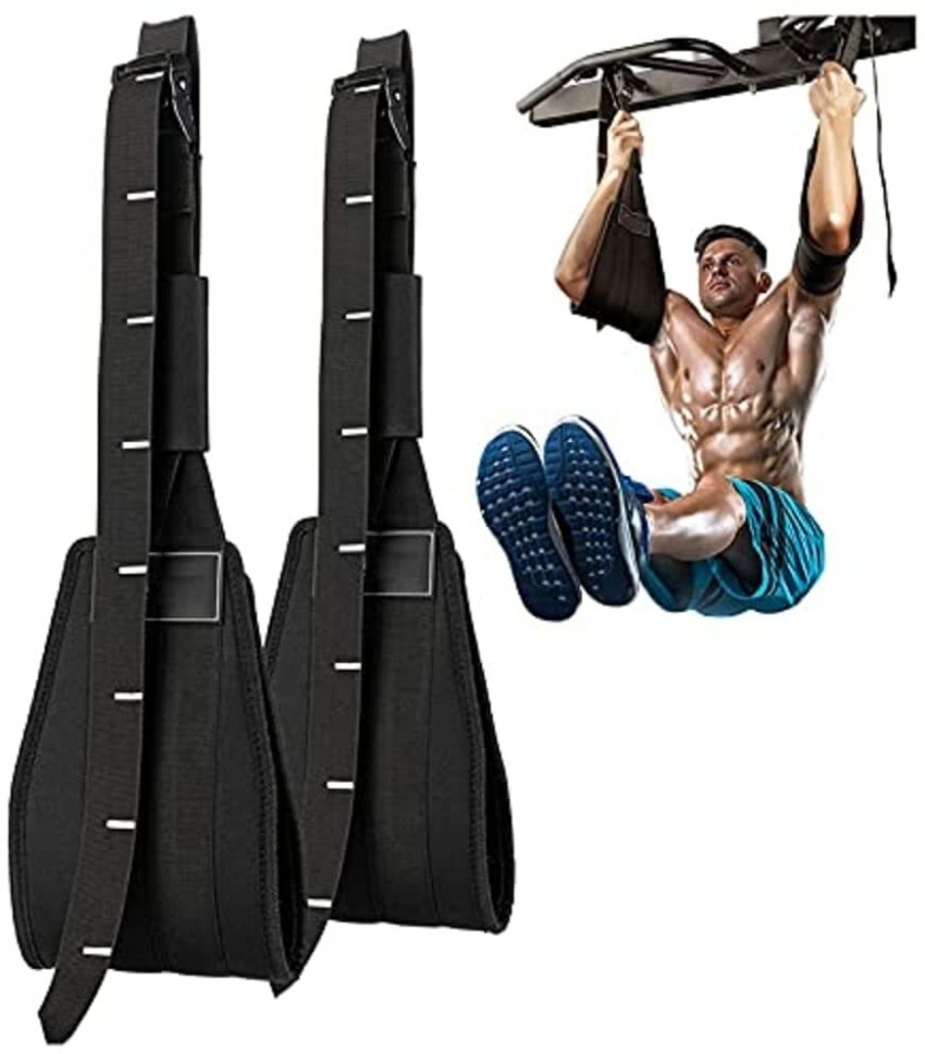 Nasmodo abs hanging straps for Pull up bar Set Abdominal Slings arm Belt  Fitness (1 Pair) Abdominal Belt