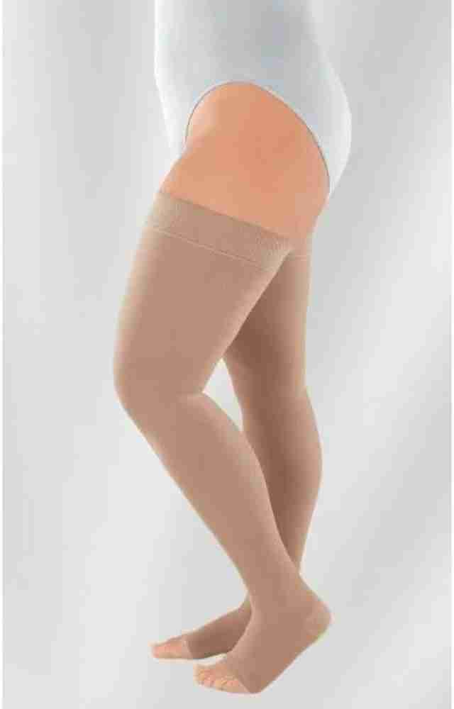 Tynor Compression Stocking Thigh High Class 2 (Pair), Beige, Free Shipping