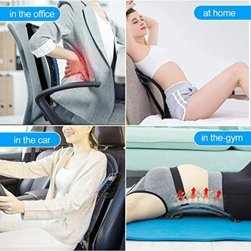 Vertical back stretcher outlet