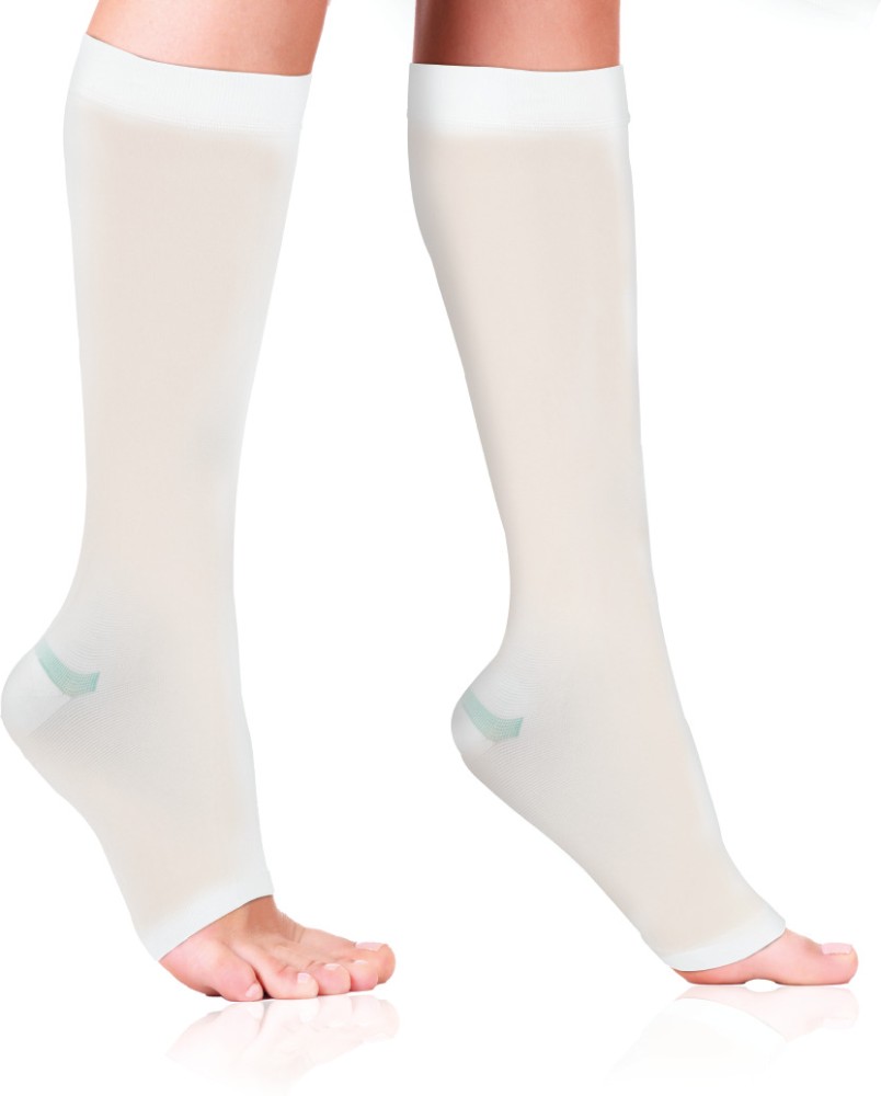 Vissco Anti-Embolism Stockings -Thigh Length-Open Toe to Improve