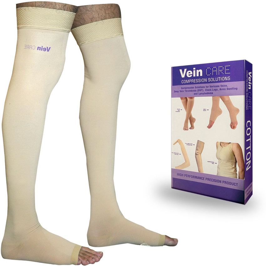 Vein Care Stocking for Varicose Veins Above Knee Knee Support Knee Support Buy Vein Care Stocking for Varicose Veins Above Knee Knee Support Knee Support Online at Best Prices