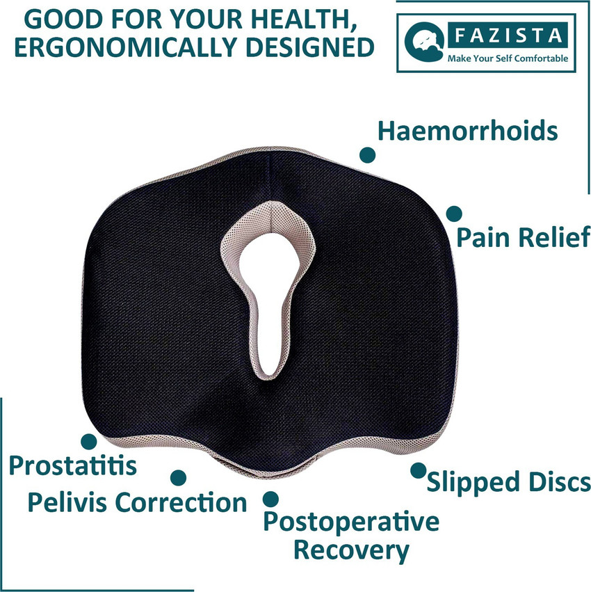 Fazista Seat Cushion For Lower Back Tailbone Coccyx Hemorrhoid Piles Pain Relief Back Lumbar Support Buy Fazista Seat Cushion For Lower Back Tailbone Coccyx Hemorrhoid Piles Pain Relief Back
