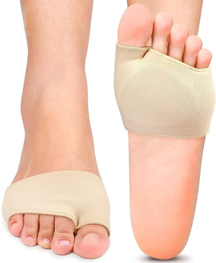 AGE CARE Gel Metatarsal Sleeves Fabric Ball of foot Cushion with