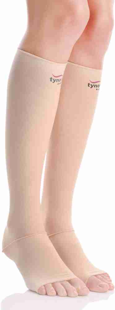 TYNOR Compression Garment Leg Mid Thigh Open Toe (Wide) Foot