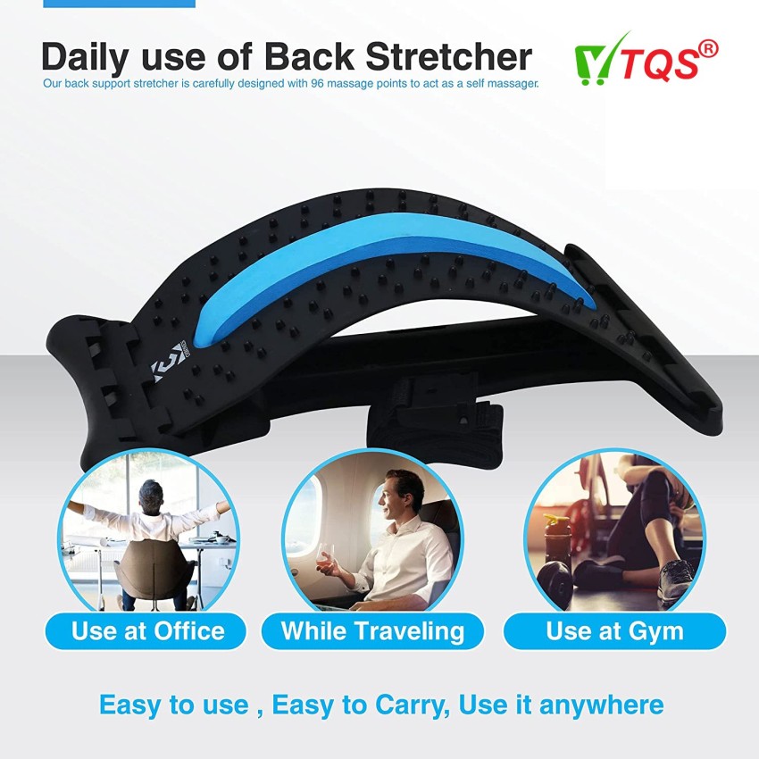 Back Tool - Back Stretching Device, Back Massager Lumbar Support Back Pain  Muscle Pain Relief