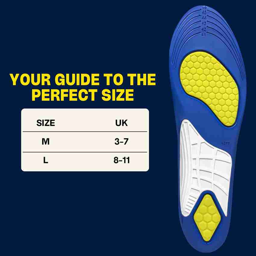 Mens insoles size 11 top
