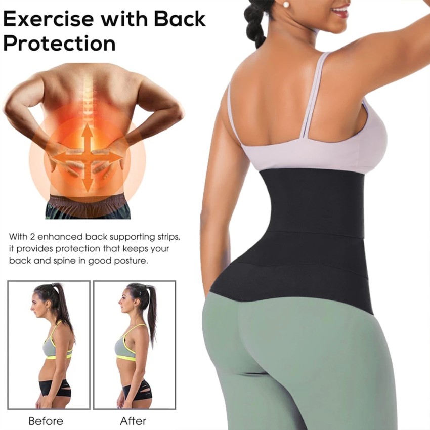 EEIFO Waist Trainer for Women Lower Belly Fat Wrap India
