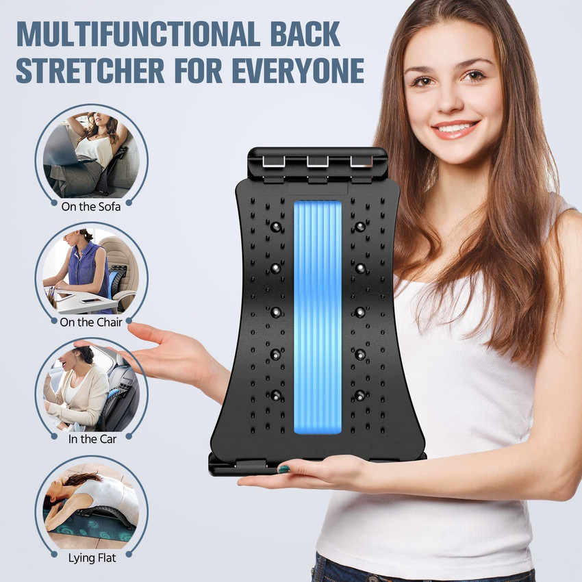 LIVEONCE Back Stretcher Multi Level Back Cracker Upper Lower Back Pain Relief Device Back Lumbar Support Buy LIVEONCE Back Stretcher Multi Level Back Cracker Upper Lower Back Pain Relief Device