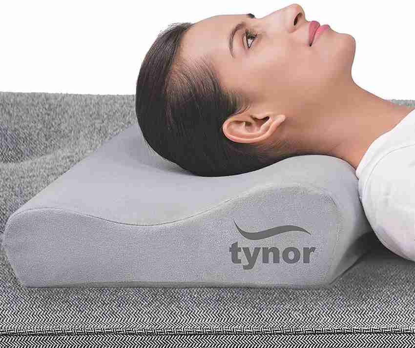 tynorr TYNOR Contoured Cervical Pillow Neck Support Grey 1 Unit