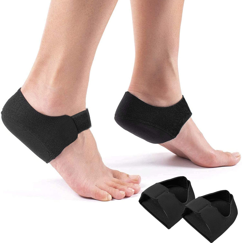 HANNEA Heel Protectors Plantar Fasciitis Heel Cups with Silicone