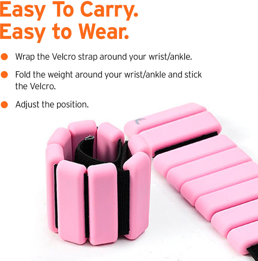 Recommended ankle weight size best sale