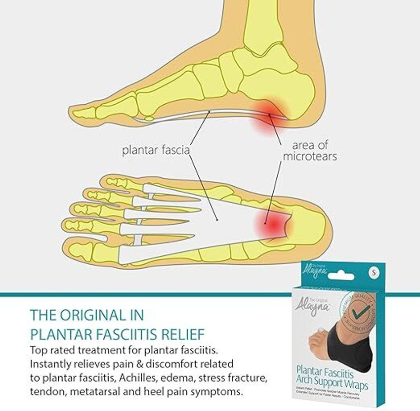 Alayna Plantar Fasciitis Therapy Wrap Plantar Arch Support Relieve Plantar Foot Support Buy Alayna Plantar Fasciitis Therapy Wrap Plantar Arch Support Relieve Plantar Foot Support Online at Best Price...