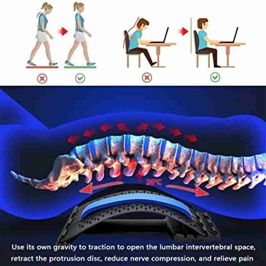 Multi-Level Back Stretcher Device, Lumbar Back Stretching Device