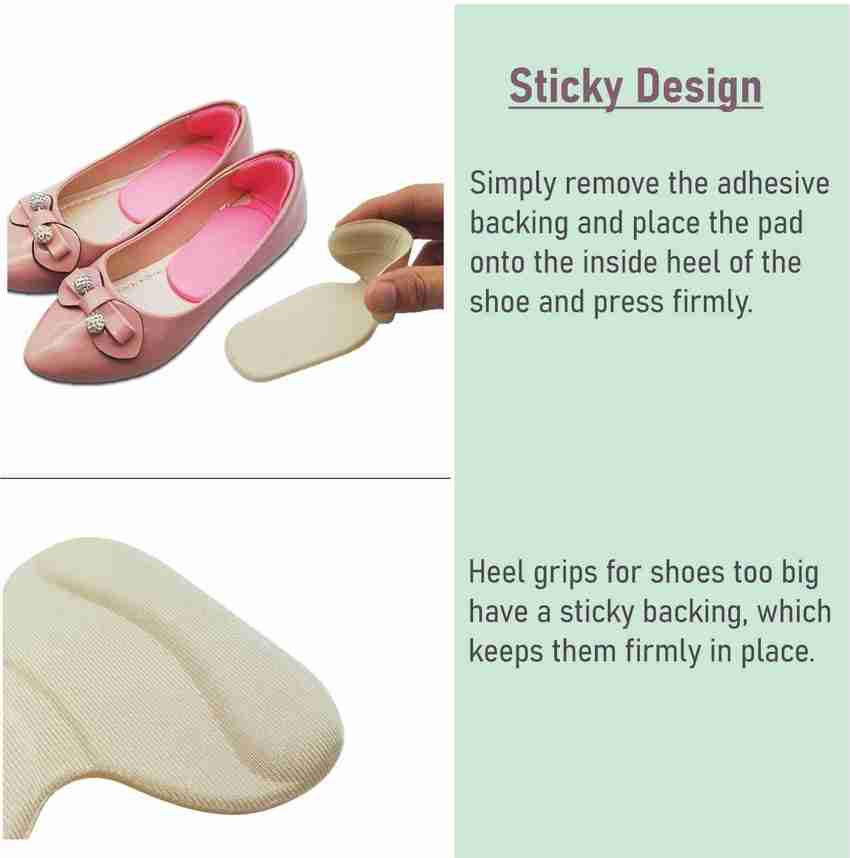 In shoe heel store pads