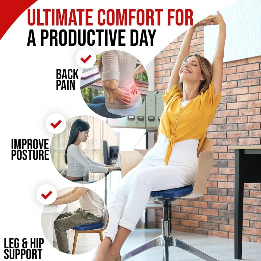 Buy 4V1 Orthopedic backrest Lumbar Support Pillow for Chair Car