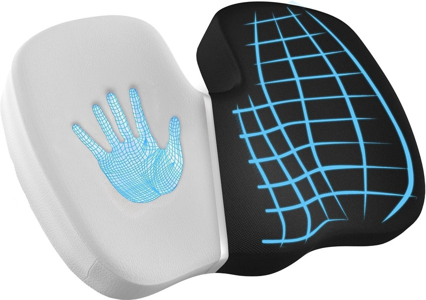 Fazista Coccyx Seat Cushion Butt Pillows for Sitting Office Chair
