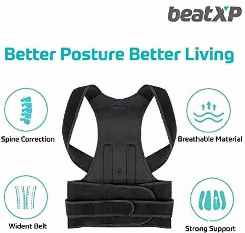 Buy beatXP Clavicle Brace Posture Corrector with adjustable strap For Men &  Women (XL) Size. Online at Best Prices in India - JioMart.