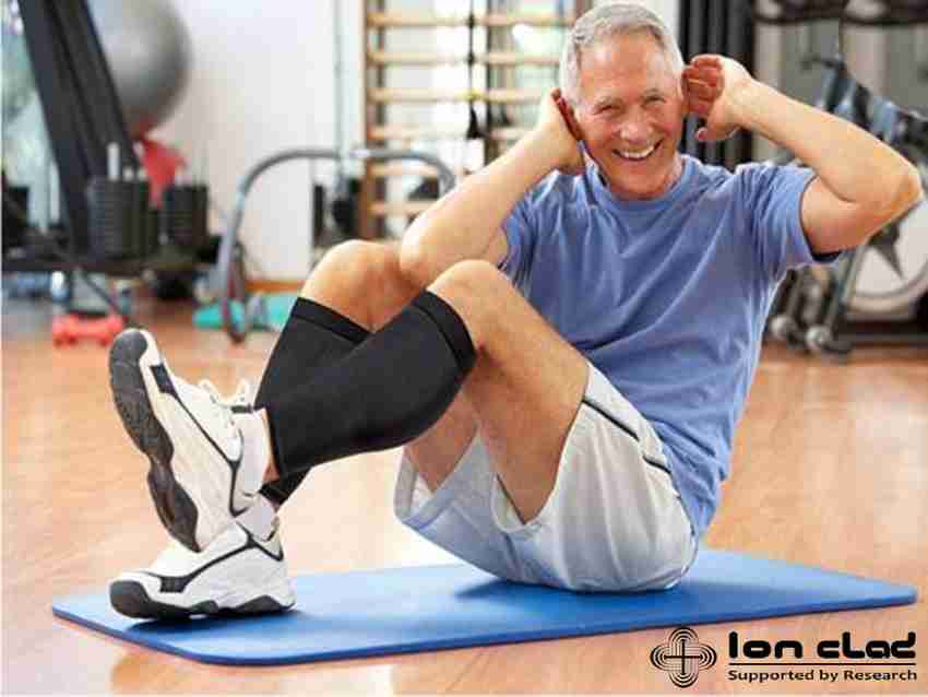 Ion clad Sports Gym Running Calf Sleeve Relief from Leg Cramps Injury Pain Guard Recovery Knee Support Buy Ion clad Sports Gym Running Calf Sleeve Relief from Leg Cramps Injury Pain