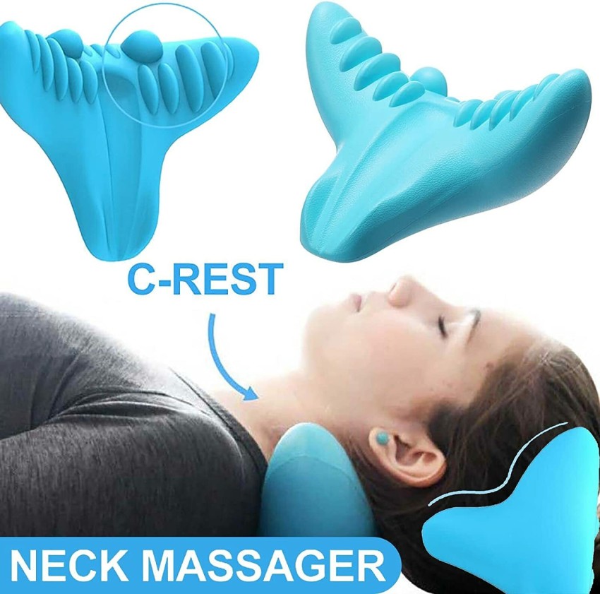 Neck Massage Pillow shoulder Cloud Shape Stretcher Traction